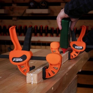 WC-2QF615 WELLCUT Woodworking Bar Clamp Fix- series, 60X150, 2pc set - Img 3
