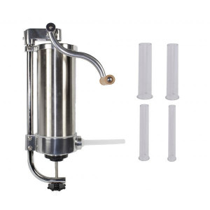 Aparat Carnati Elefant KY2006C, 3 kg, metal/inox, Vertical 4 palnii, prindere de masa - Img 1