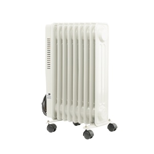 Calorifer electric cu ulei BOH-29 BÖHM, 8 elementi , 3 trepte de putere 800/1200/2000 W, termostat - Img 6