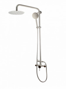 Coloana de dus Mixxus SAS-003-J, telescopica, 120 cm baterie si para, monocomanda, furtun flexibil - Img 4