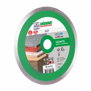 Disc diamantat Distar Granite, lama continua, 200,250,350 mm Ucraina Profesional - Img 4