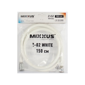Furtun de dus MIXXUS HOSE Z-02 WHITE - 150 cm - Img 1