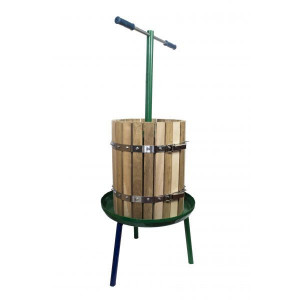 Presa/teasc struguri VIlen, 30 L Lemn, cu Filet, cu picioare - Img 3