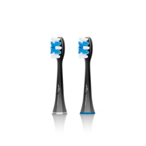 Set 2 capete de schimb ETA 0707 90600 SoftClean pentru periute electrice ETA, fibre moi - Img 1