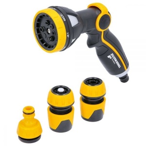 TM-SG8US TOUGH MASTER Spray Gun Set 8-pattern, metal, Single Turn - Img 7