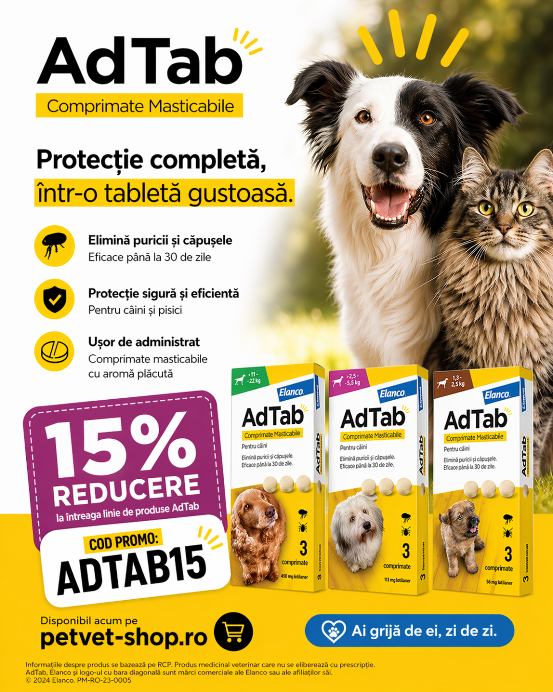 AdTab - 15% reducere