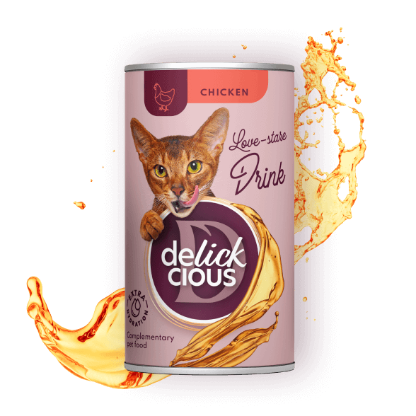 Delickcious Cat - Băutură cu Pui - 140g