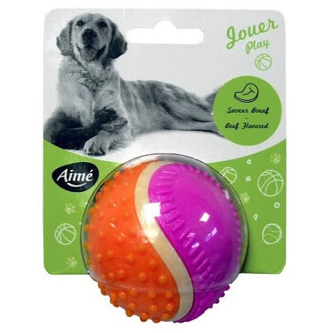 Jucarie cauciuc cu aroma vita - 8cm