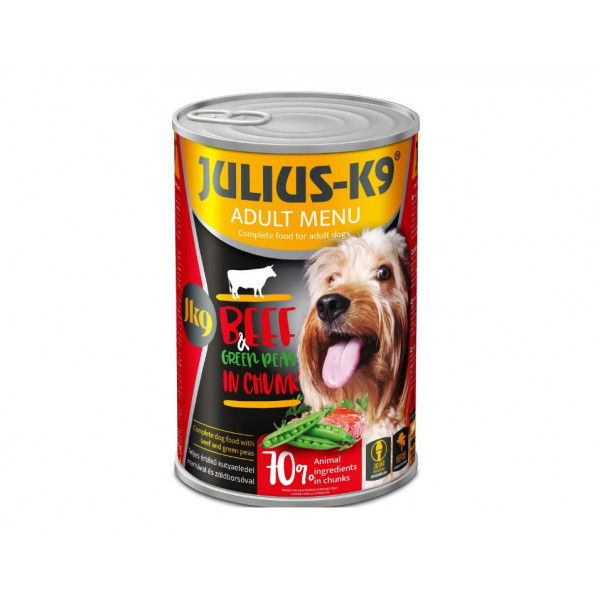 Julius K9 Dog - Hrana umeda super-premium - Vita si Mazare - 1240g