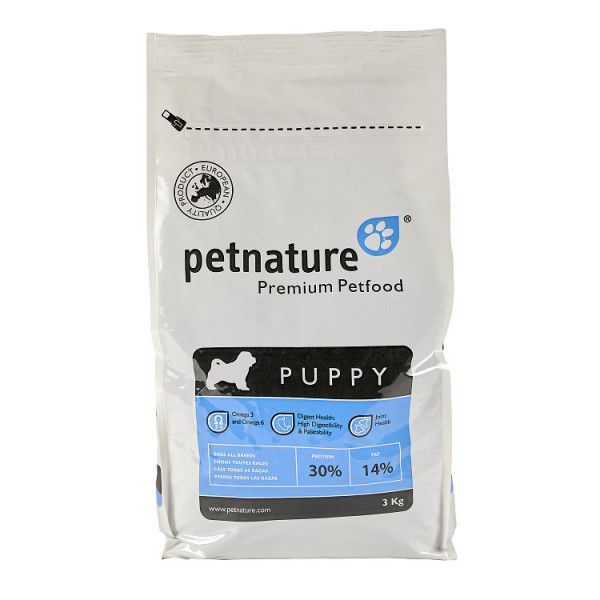 Petnature Puppy - Hrana uscata premium - 3kg