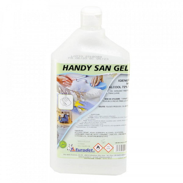 Gel Igienizant cu Alcool 72% - Handy San Gel - 1000ml