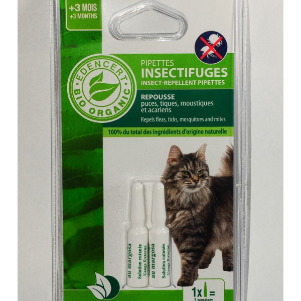 Pipete antiparazitare BIO - Pisica - 2x0.6ml