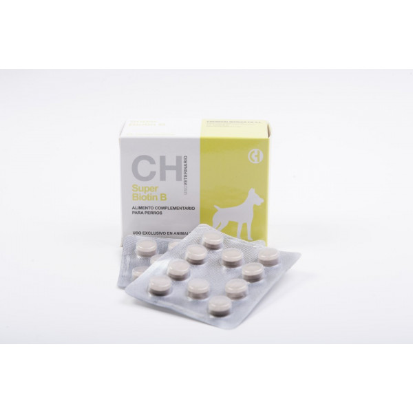 Super Biotin B - Supliment pentru piele si blana - 60 compr.