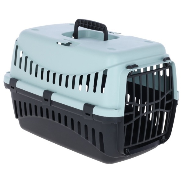 Cusca transport plastic - Bordo - 45 x 30 x 30 cm - Albastru