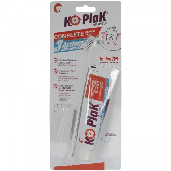 Set igiena dentara pentru caini - Ko Plak