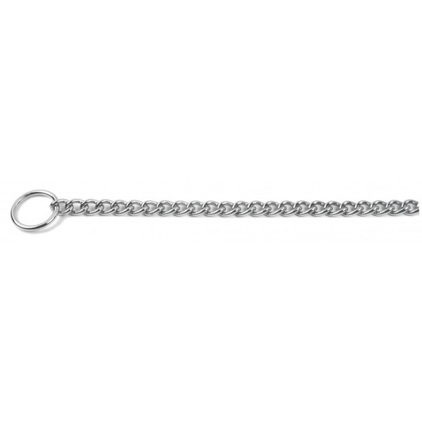 Zgarda metal, strangulanta - 60cm