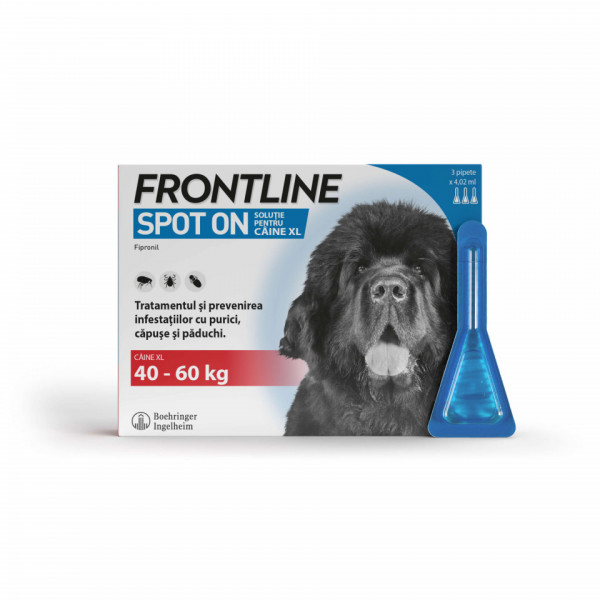 Frontline Spot On - XL - 3 Pipete Antiparazitare