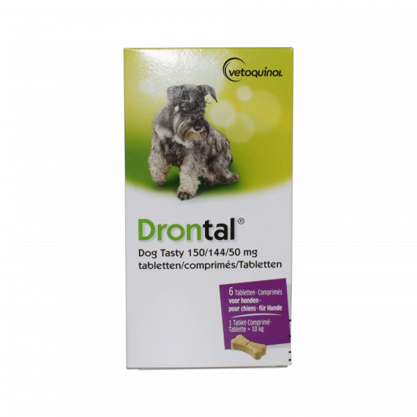 Drontal Dog Flavour - 6cpr.