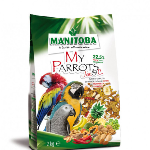 Manitoba My Parrots Ara & C - Hrana completa pentru papagali - 2kg