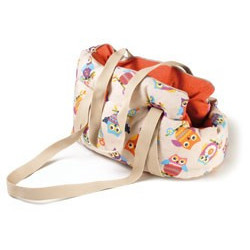 Geanta transport imprimeu bufnite - 40x25x25cm