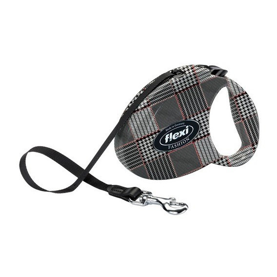 Lesa retractabila Flexi, cu banda - M(25kg) - Fashion