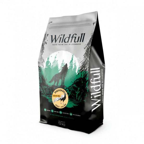 Wildfull Adult Mediu-Maxi - Hrana uscata ultra-premium - Fazan - 12kg