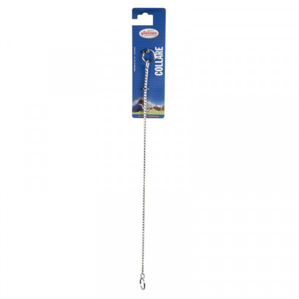 Zgarda strangulanta, metal inoxidabil - 40cm