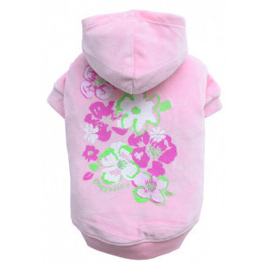 Hanorac fleece cu gluga - Roz - XXL