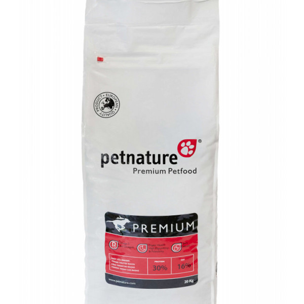 Petnature Premium - Hrana uscata premium - 20kg
