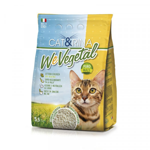Asternut Igienic Vegetal - pisici - 5.5L