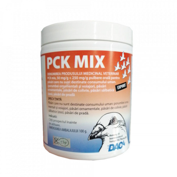 PCK Mix - Pulbere orala pentru pasari - 100g