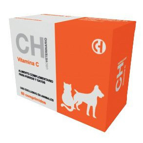 Vitamina C - supliment alimentar pentru caini si pisici - 60cpr.