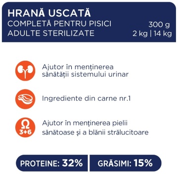 Club 4 Paws Premium Sterilised - Hrana uscata pentru pisici sterilizate - Pui - 14kg - Img 5