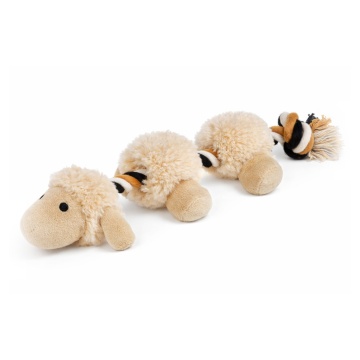 Jucarie pentru caini - Lamb Shaggy - Bej - 39 cm