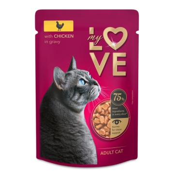My Love Cat - Hrana umeda completa - Pui - 85g