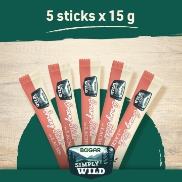Recompense pentru pisici - Bogar Simply Wild - Creamy Sticks - Pui - 5 x 15 g - Img 2