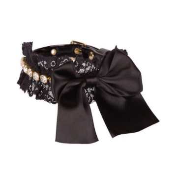 Zgarda Vania - 25cm - Negru