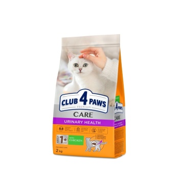Club 4 Paws Cat Urinary - Hrana uscata premium - Pui - 2kg