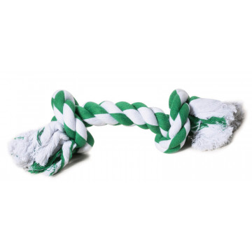 Jucarie franghie bumbac mentolata - (L-25cm) - 2 noduri