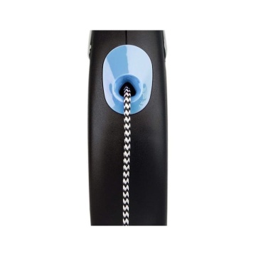 Lesa retractabila, cu fir - Flexi Fun Dots - S - Albastru - Img 2