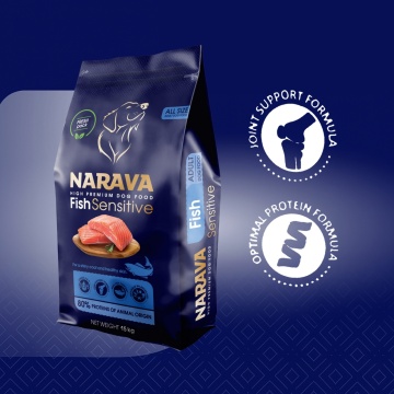 Narava Adult All Size - Hrana uscata premium - Peste - 15kg - Img 2