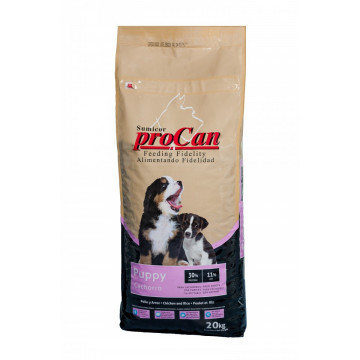 Procan Cachorros - Hrana uscata completa catelusi si femele gestante - 20 kg - Img 1