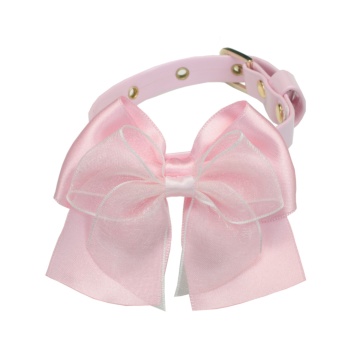 Zgarda Greta - 20cm - Roz