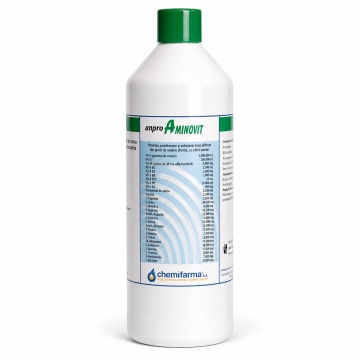 Aminovit - 1L - Complex de vitamine si aminoacizi pentru pasari, porci, ovine, bovine si cabaline