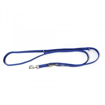 Lesa JK9 Color & Gray, antiderapanta, ajustabila - 2 carabine -2.2m - Albastru