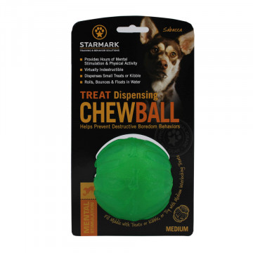 Minge distribuitoare Chew Ball Starmark - M - Verde - Img 1
