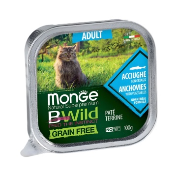 Monge BWild Pate Cat - Hrana umeda super-premium - Ansoa - 100g