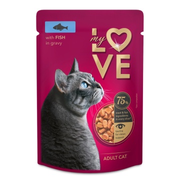 My Love Cat - Hrana umeda completa - Peste - 85g