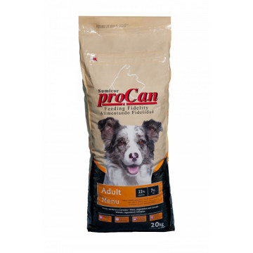 Procan Menu - Hrana uscata completa - 20kg