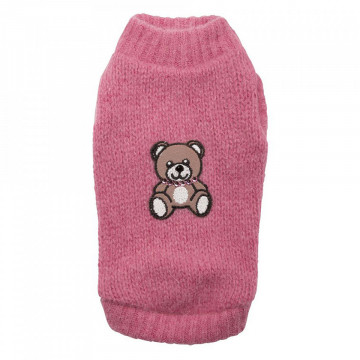 Pulover Teddy Bear - XS - Roz inchis